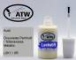 Preview: Audi, Oryxweiss Perlmutt / Tofanaweiss Metallic, L0K1 / 0R: 20ml Lackstift, von ATW Autoteile West.